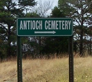 Antioch Cemetery, Hatfield, Arkansas