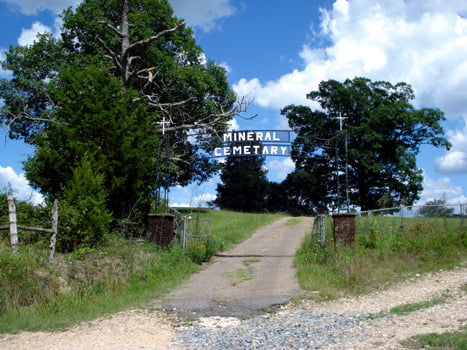 Mineral Cemetery, Polk County, Arkansas